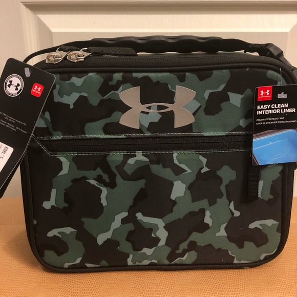 under armour camo lunch box